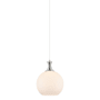 Innovations Lighting Astor 10" Wide Pendant Polished Nickel / Matte White