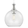 Innovations Lighting Astor 8" Wide Cord Hung Mini Pendant with Clear Glass Shade Polished Nickel