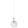 Innovations Lighting Astor 8" Wide Mini Pendant Satin Nickel / Seedy