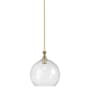 Innovations Lighting Astor 14" Wide Pendant Brushed Brass / Seedy