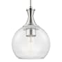 Innovations Lighting Astor 8" Wide Mini Pendant with Clear Glass Shade Polished Nickel