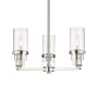 Innovations Lighting Utopia 3 Light 22" Wide Multi Light Pendant Polished Nickel / Clear