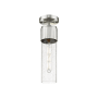 Innovations Lighting Bolivar 4" Wide Flush Mount Ceiling Fixture Satin Nickel / Seedy
