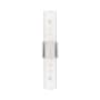 Innovations Lighting Bolivar 2 Light 4" Wide Vanity Light Polished Nickel / Seedy