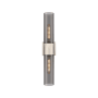 Innovations Lighting Bolivar 2 Light 4" Wide Vanity Light Polished Nickel / Plated Smoke