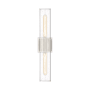 Innovations Lighting Bolivar 2 Light 4" Wide Vanity Light Satin Nickel / Seedy