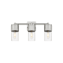 Innovations Lighting Bolivar 3 Light 21" Wide Vanity Light Satin Nickel / Seedy