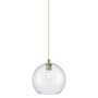 Innovations Lighting Crown Point 10" Wide Pendant Brushed Brass / Seedy
