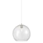 Innovations Lighting Crown Point 12" Wide Pendant Polished Nickel / Seedy