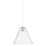 Innovations Lighting Crown Point 12" Wide Pendant Polished Nickel / Clear