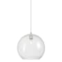 Innovations Lighting Crown Point 12" Wide Pendant Satin Nickel / Clear