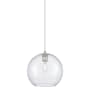 Innovations Lighting Crown Point 10" Wide Pendant Satin Nickel / Seedy