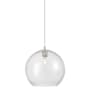 Innovations Lighting Crown Point 12" Wide Pendant Satin Nickel / Seedy