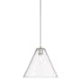 Innovations Lighting Crown Point 12" Wide Pendant Polished Nickel / Seedy