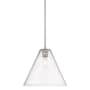 Innovations Lighting Crown Point 12" Wide Pendant Satin Nickel / Seedy