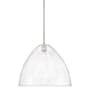 Innovations Lighting Crown Point 16" Wide Pendant Satin Nickel / Seedy
