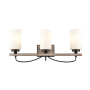 Innovations Lighting Paladin 3 Light 24" Wide Vanity Light Matte Black / White