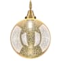Innovations Lighting Beacon 12" Wide Pendant with Mercury Glass Shade Brushed Brass