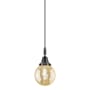Innovations Lighting Beacon 6" Wide Mini Pendant Matte Black / Mercury