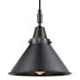 Innovations Lighting Briarcliff 10" Wide Mini Pendant with Matte Black Shade Matte Black
