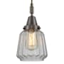 Innovations Lighting Chatham 7" Wide Mini Pendant with Clear Glass Shade Oil Rubbed Bronze