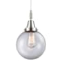 Innovations Lighting Beacon 8" Wide Mini Pendant with Clear Glass Shade Polished Chrome