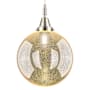 Innovations Lighting Beacon 12" Wide Pendant with Mercury Glass Shade Polished Nickel