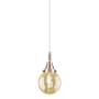 Innovations Lighting Beacon 6" Wide Mini Pendant Brushed Satin Nickel / Mercury
