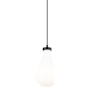 Innovations Lighting Owego 7" Wide Mini Pendant Matte Black / Gloss White