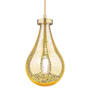 Innovations Lighting Owego 7" Wide Mini Pendant with Mercury Glass Shade Champagne Bronze