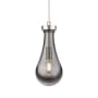 Innovations Lighting Owego 5" Wide Mini Pendant Polished Nickel / Plated Smoke