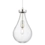 Innovations Lighting Owego 7" Wide Mini Pendant with Clear Glass Shade Polished Nickel