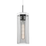 Innovations Lighting Blakeley 5" Wide Cord Hung Mini Pendant with Light Smoke Glass Shade Polished Nickel