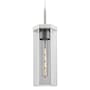 Innovations Lighting Blakeley 5" Wide Cord Hung Mini Pendant with Light Smoke Glass Shade Satin Nickel