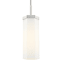 Innovations Lighting Blakeley 5" Wide Mini Pendant with Matte White Glass Shade Satin Nickel