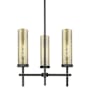 Innovations Lighting Lincoln 3 Light 21" Wide Pendant Weathered Zinc / Mercury