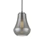 Innovations Lighting Fairfield 7" Wide Mini Pendant Polished Nickel / Plated Smoke