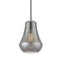 Innovations Lighting Fairfield 7" Wide Mini Pendant Brushed Satin Nickel / Plated Smoke
