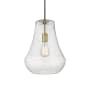 Innovations Lighting Fairfield 12" Wide Pendant Brushed Brass / Seedy