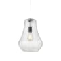 Innovations Lighting Fairfield 12" Wide Pendant Matte Black / Seedy