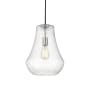Innovations Lighting Fairfield 12" Wide Pendant Polished Nickel / Seedy