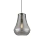 Innovations Lighting Fairfield 12" Wide Pendant Satin Gold / Plated Smoke