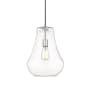 Innovations Lighting Fairfield 12" Wide Pendant Brushed Satin Nickel / Clear