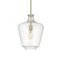 Innovations Lighting Norwalk 12" Wide Pendant Brushed Brass / Seedy