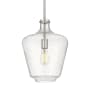 Innovations Lighting Norwalk 12" Wide Pendant Brushed Satin Nickel / Seedy