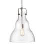 Innovations Lighting Haverhill 14" Wide Pendant Polished Nickel / Seedy