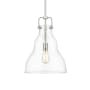 Innovations Lighting Haverhill 14" Wide Pendant Brushed Satin Nickel / Clear