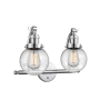 Innovations Lighting Beacon 2 Light 16" Wide Bathroom Vanity Light Polished Chrome / Seedy