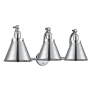 Innovations Lighting Appalachian 3 Light 28" Wide Bathroom Vanity Light Polished Chrome