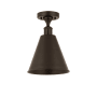 Innovations Lighting Cone 8" Wide Semi-Flush Ceiling Fixture Oil Rubbed Bronze